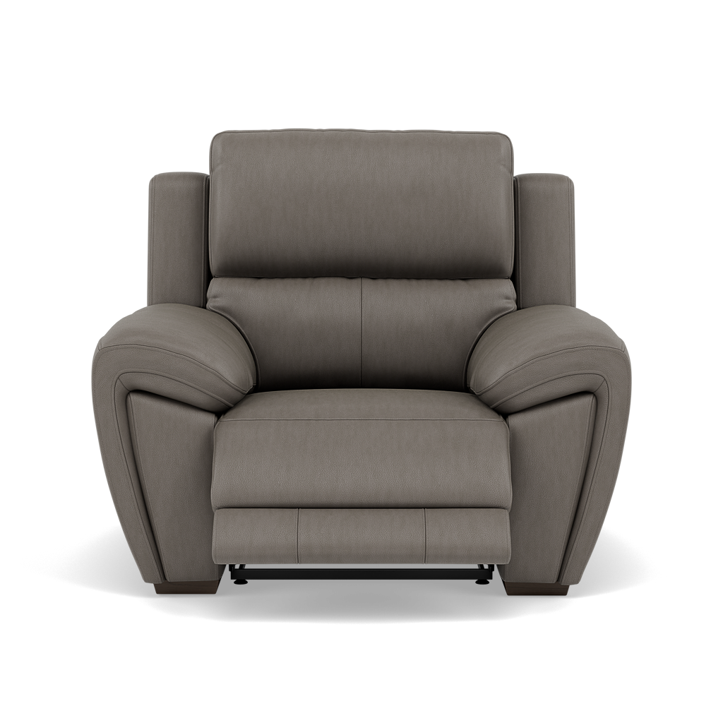 Echo Recliner Armchair - Power Recliner Chair Lumber Support Cat 25S - Power with Power Lumbar & USB Sterling Home 12 NCS-232E GRANITE