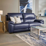 Echo 2 Seater Recliner Sofa - 2 Seater 2 Power Recliners Lumber Support Fabric - Power with Power Lumbar Sterling Home 2