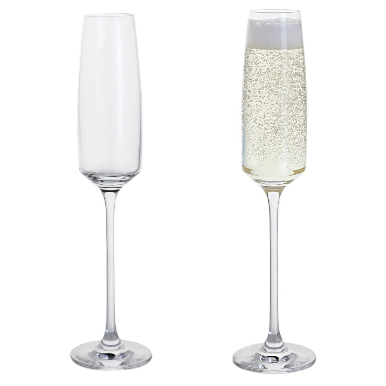 Elevate Flute Glass Pair - Elevate Flute Glass Pair Sterling Home 3