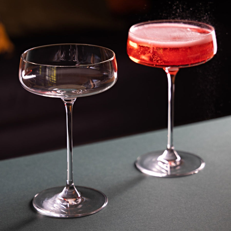 Elevate Champagne Saucer Pair - Elevate Champagne Saucer Pair Sterling Home 1