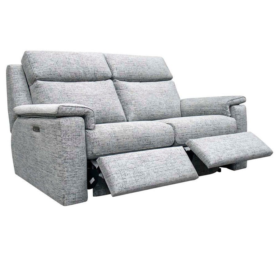 G Plan Ellis Large Recliner Sofa - Large Sofa Man Rec DBL Grade B - Manual Recliner Sterling Home 1