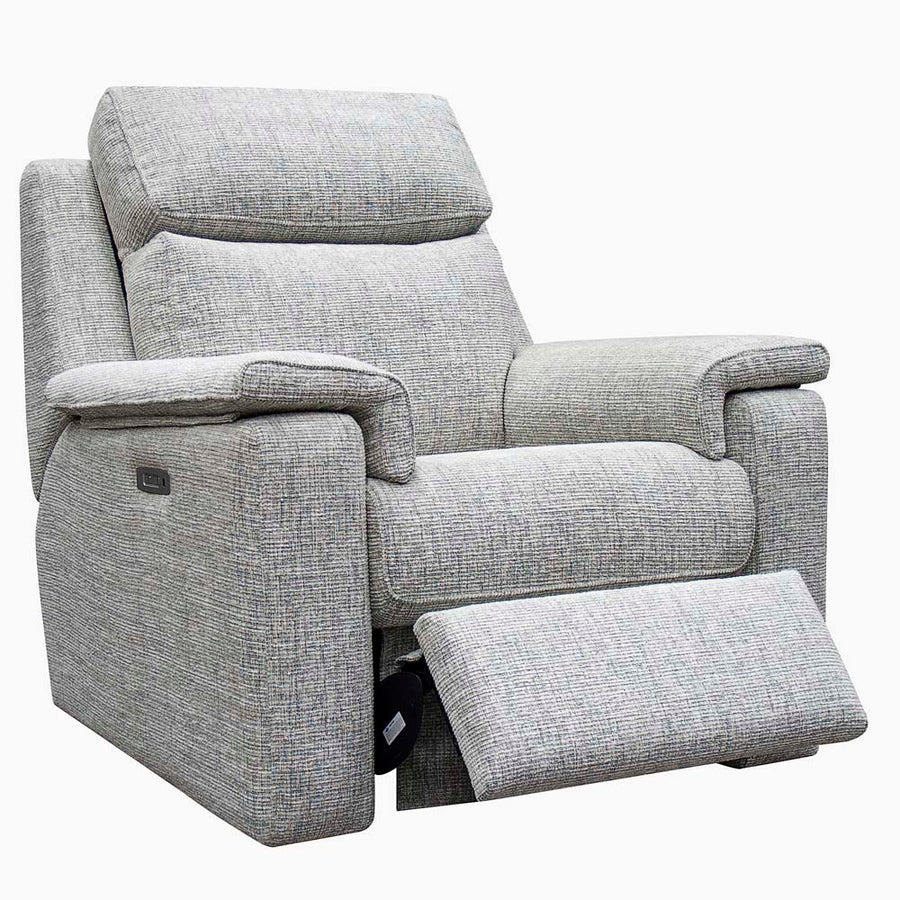 G Plan Ellis Recliner Armchair - Elec Rec Chair with USB Grade B - Power Recliner with USB Armchairs Sterling Home 1