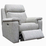 G Plan Ellis Recliner Armchair - Elec Rec Chair with Headrest and Lumbar with USB Grade L - Power Recliner with Lumbar Support & USB Sterling Home 7
