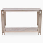 Empoli Console Table - Console Table Sintered Stone / Chrome Gold Sterling Home 1
