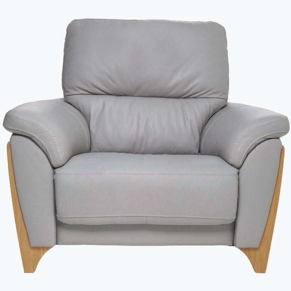 Ercol Enna Armchair - Armchair Leather Armchairs Sterling Home 1