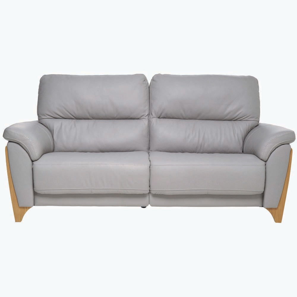 Ercol Enna 3 Seater Recliner Sofa - Medium Recliner Sofa Leather 3 Seater Sofas Sterling Home 1