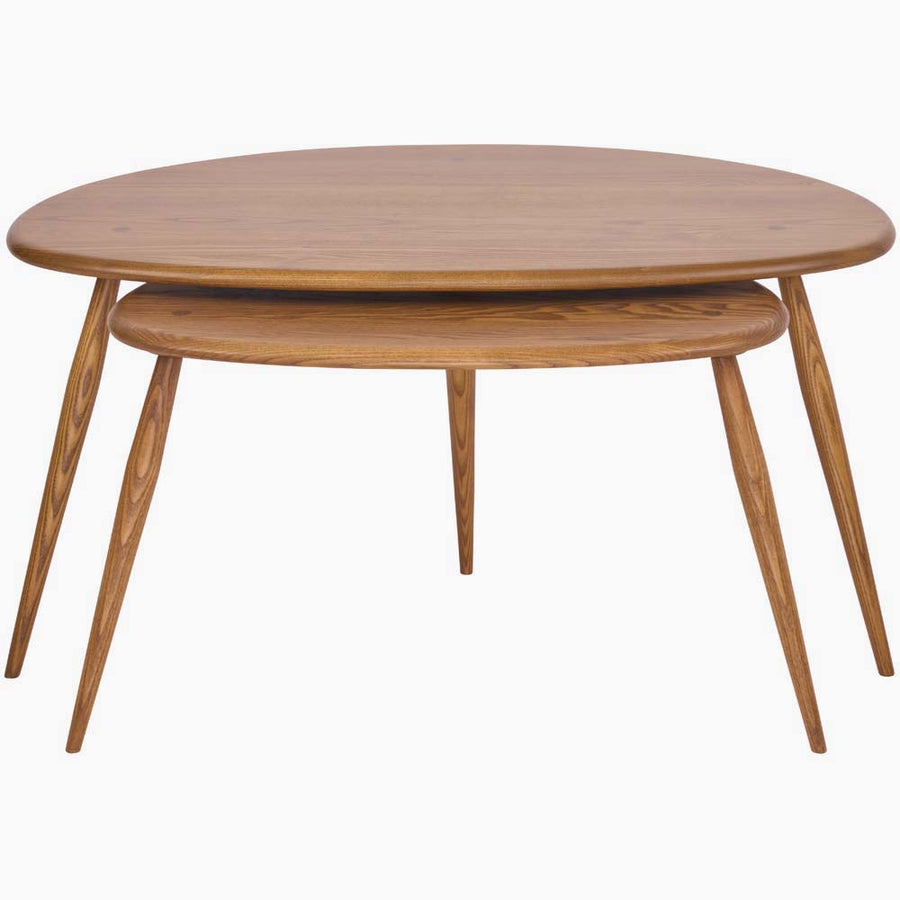 Ercol Collection Pebble Nest of Tables - Pebble Coffee Table Nest Tables Sterling Home 1