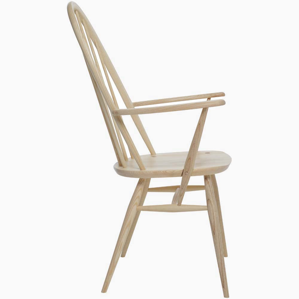 Ercol Collection Quaker Dining Armchair - Quaker Dining Armchair Dining Chair Sterling Home 3