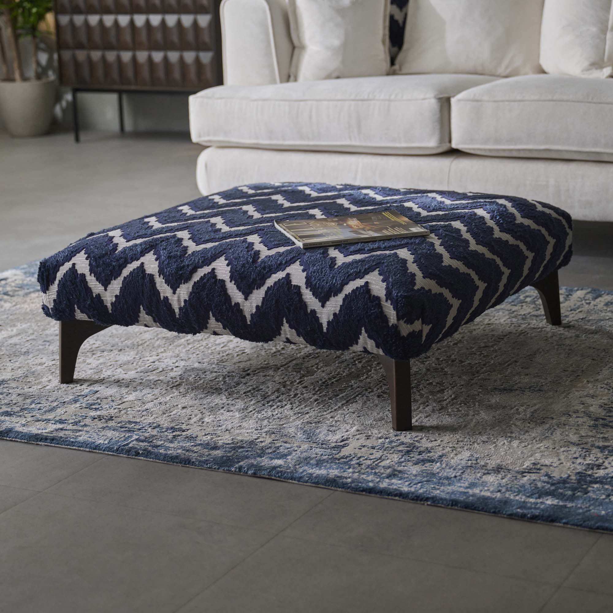 Faith Footstool - Accent Stool Superior Footstools Sterling Home 2