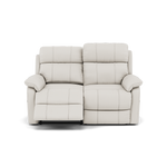 Fara 2 Seater Recliner Sofa - 2 Seater with 2 Power Recliners Cat 25S - Power Recliner with USB Sterling Home 3 NCS-744D STAR WHITE