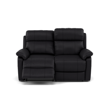 Fara 2 Seater Recliner Sofa - 2 Seater with 2 Power Recliners Cat 25S - Power Recliner with USB Sterling Home 11 NCS-023C BLACK
