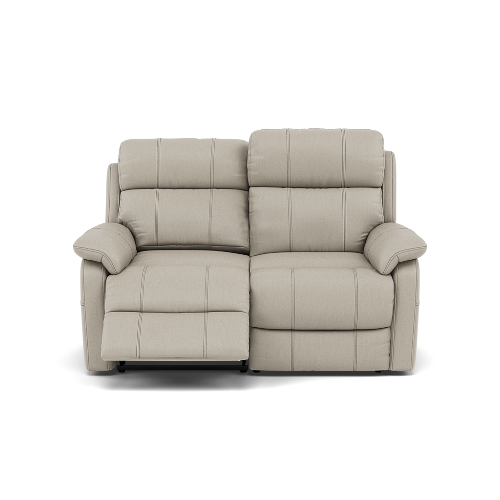 Fara 2 Seater Recliner Sofa - 2 Seater with 2 Power Recliners Cat 25S - Power Recliner with USB Sterling Home 7 NCS-946B FEATHER GREY