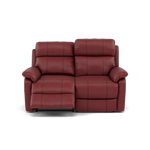 Fara 2 Seater Recliner Sofa - 2 Seater with 2 Power Recliners Cat 25S - Power Recliner with USB Sterling Home 1 NCS-854C RUSTIC RED