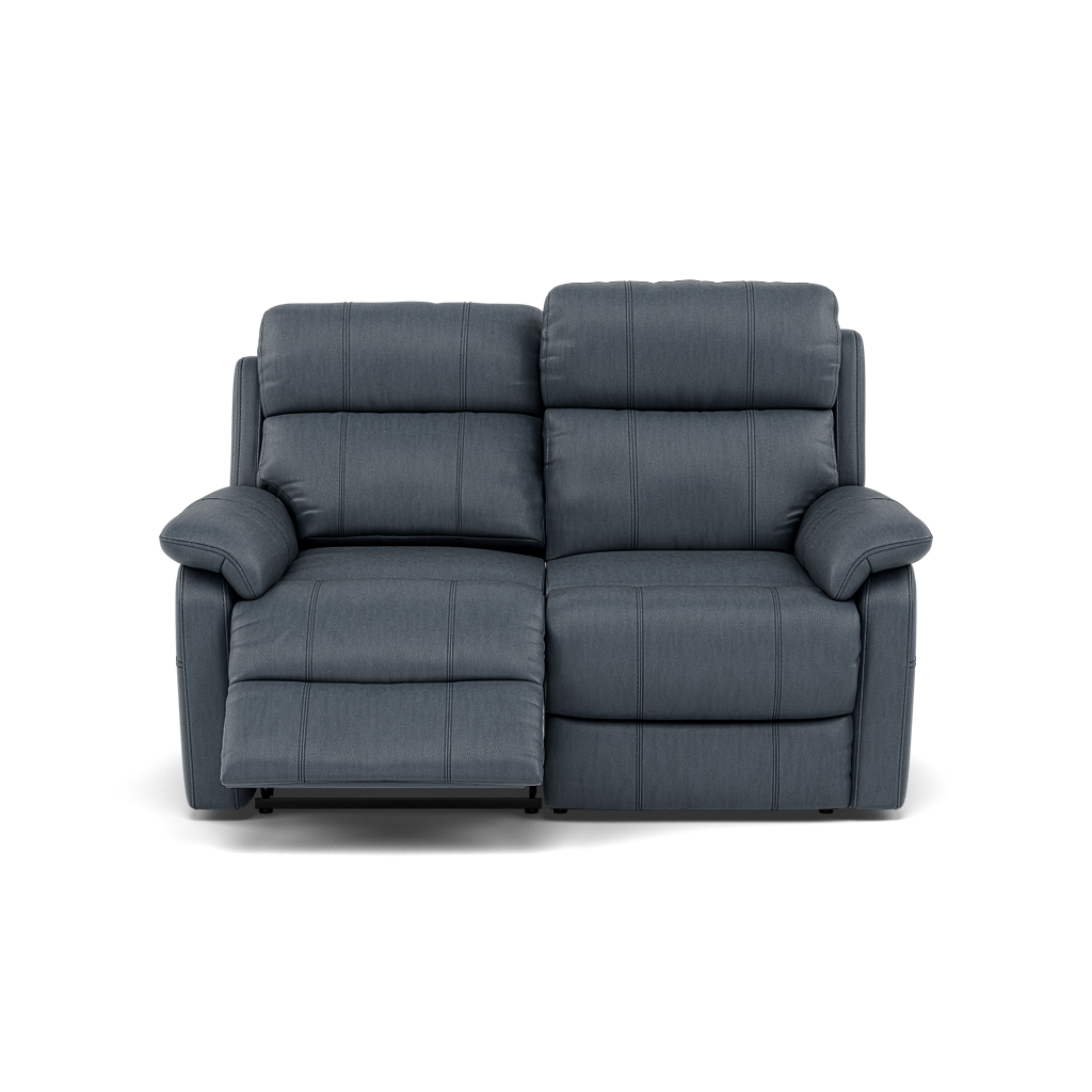 Fara 2 Seater Recliner Sofa - 2 Seater with 2 Power Recliners Cat 25S - Power Recliner with USB Sterling Home 14 NCS-313E OCEAN BLUE