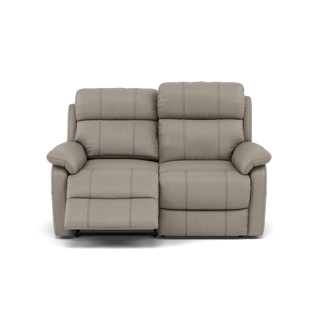 Fara 2 Seater Recliner Sofa - 2 Seater with 2 Power Recliners Cat 25S - Power Recliner with USB Sterling Home 11 NCS-722A TAUPE