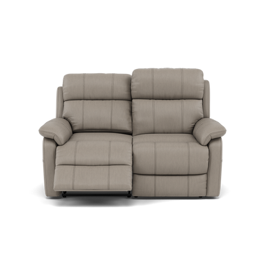 Fara 2 Seater Recliner Sofa - 2 Seater with 2 Power Recliners Cat 25S - Power Recliner with USB Sterling Home 9 NCS-722A TAUPE