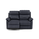 Fara 2 Seater Recliner Sofa - 2 Seater with 2 Power Recliners Cat 25S - Power Recliner with USB Sterling Home 15 NCS-036C NAVY BLUE