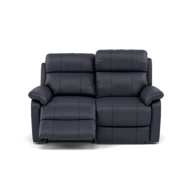 Fara 2 Seater Recliner Sofa - 2 Seater with 2 Power Recliners Cat 25S - Power Recliner with USB Sterling Home 13 NCS-036C NAVY BLUE