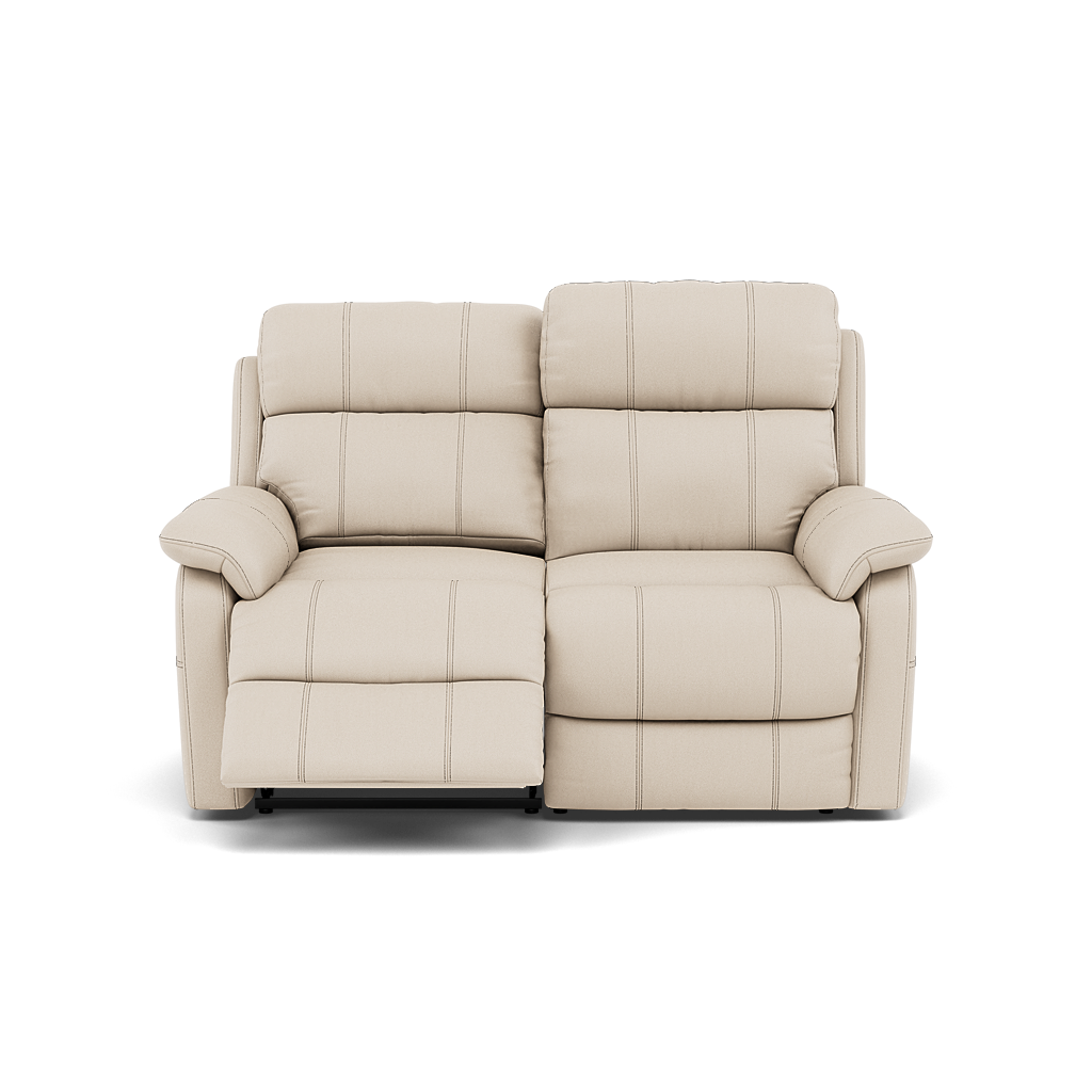 Fara 2 Seater Recliner Sofa - 2 Seater with 2 Power Recliners Cat 25S - Power Recliner with USB Sterling Home 4 NCS-156E FROST