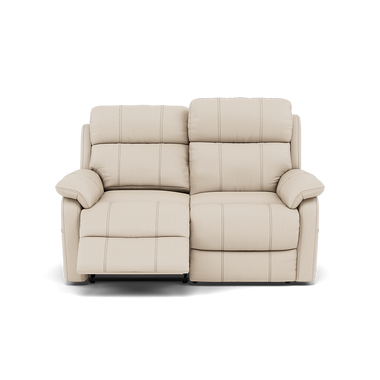 Fara 2 Seater Recliner Sofa - 2 Seater with 2 Power Recliners Cat 25S - Power Recliner with USB Sterling Home 2 NCS-156E FROST
