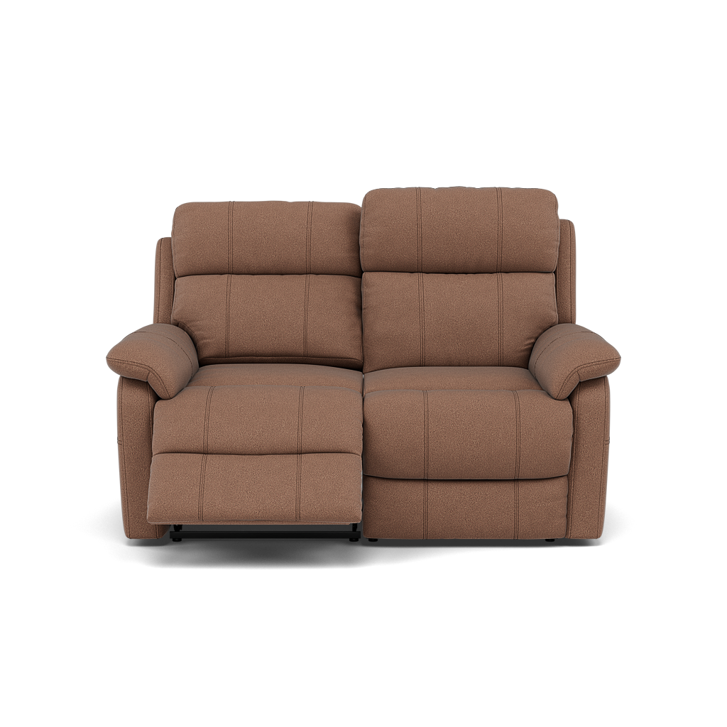 Fara 2 Seater Recliner Sofa - 2 Seater with 2 Power Recliners Fabric - Power Recliner with USB 2 Seater Sofas Sterling Home 6 BFA-BLJ-04 TOBACCO