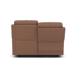 Fara 2 Seater Recliner Sofa - 2 Seater with 2 Power Recliners Fabric - Power Recliner with USB — BFA-BLJ-04 TOBACCO, gallery image 2
