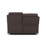 Fara 2 Seater Recliner Sofa - 2 Seater with 2 Power Recliners Fabric - Power Recliner with USB — BFA-BLJ-088 CHARCOAL GREY, gallery image 2