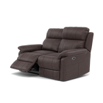 Fara 2 Seater Recliner Sofa - 2 Seater with 2 Power Recliners Fabric - Power Recliner with USB — BFA-BLJ-088 CHARCOAL GREY, gallery image 3