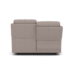 Fara 2 Seater Recliner Sofa - 2 Seater with 2 Power Recliners Fabric - Power Recliner with USB — BFA-BLJ-22 DOVE GREY, gallery image 2