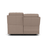 Fara 2 Seater Recliner Sofa - 2 Seater with 2 Power Recliners Fabric - Power Recliner with USB — BFA-BLJ-946 SILVER GREY, gallery image 2