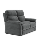 Fara 2 Seater Sofa - 2 Seater Fabric — FAB-MEG-20  PEWTER, gallery image 1