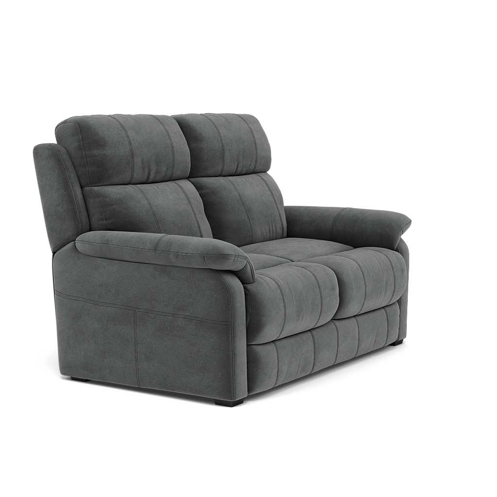Fara 2 Seater Sofa - 2 Seater Fabric — FAB-MEG-20  PEWTER, gallery image 1