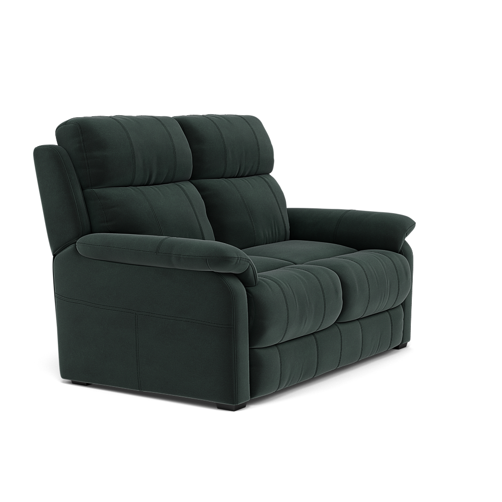Fara 2 Seater Sofa - 2 Seater Fabric — FAB-MEG-21  CHARCOAL GREY, gallery image 1