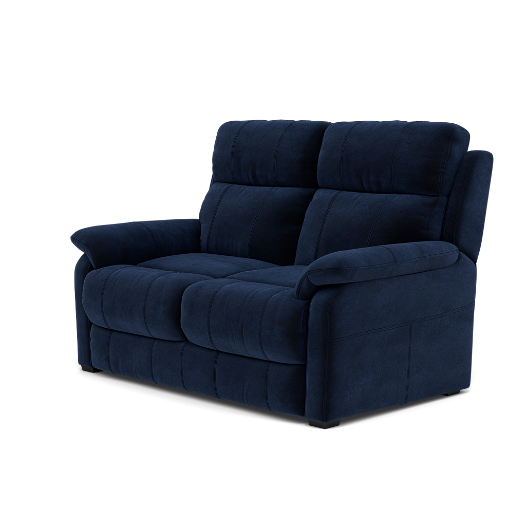 Fara 2 Seater Sofa - 2 Seater Fabric — FAB-MEG-28  NAVY, gallery image 3