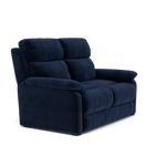 Fara 2 Seater Sofa - 2 Seater Fabric — FAB-MEG-28  NAVY, gallery image 1