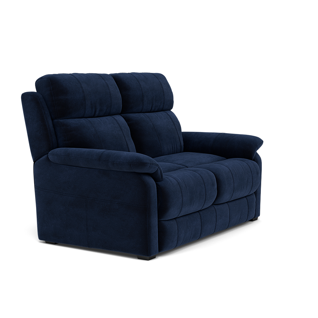 Fara 2 Seater Sofa - 2 Seater Fabric — FAB-MEG-28  NAVY, gallery image 1