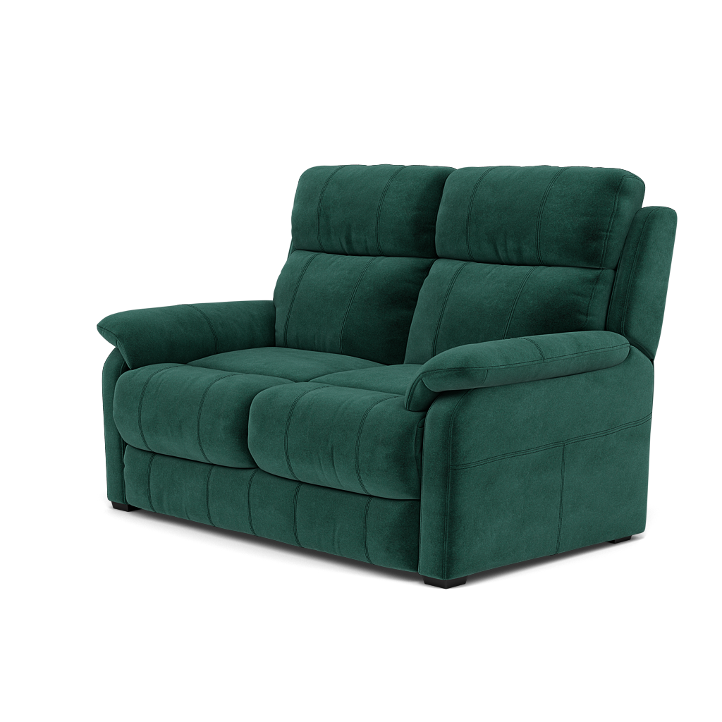 Fara 2 Seater Sofa - 2 Seater Fabric — FAB-MEG-37  EMERALD GREEN, gallery image 3