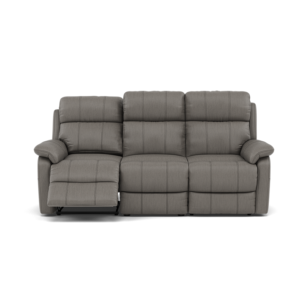 Fara 3 Seater Recliner Sofa - 3 Seater with 2 Power Recliners Cat 25S - Power Recliner with USB Sofas Sterling Home 8 NCS-042E ELEPHANT