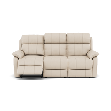 Fara 3 Seater Recliner Sofa - 3 Seater with 2 Power Recliners Cat 25S - Power Recliner with USB Sofas Sterling Home 4 NCS-156E FROST