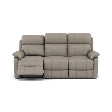 Fara 3 Seater Recliner Sofa - 3 Seater with 2 Power Recliners Cat 25S - Power Recliner with USB Sofas Sterling Home 11 NCS-722A TAUPE