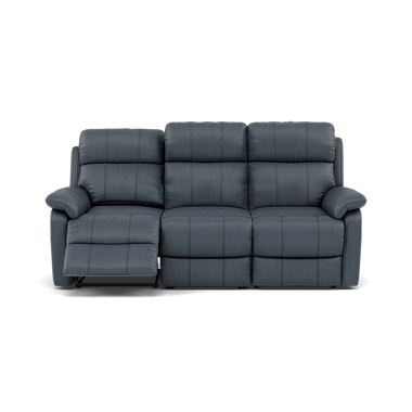 Fara 3 Seater Recliner Sofa - 3 Seater with 2 Power Recliners Cat 25S - Power Recliner with USB Sofas Sterling Home 14 NCS-313E OCEAN BLUE