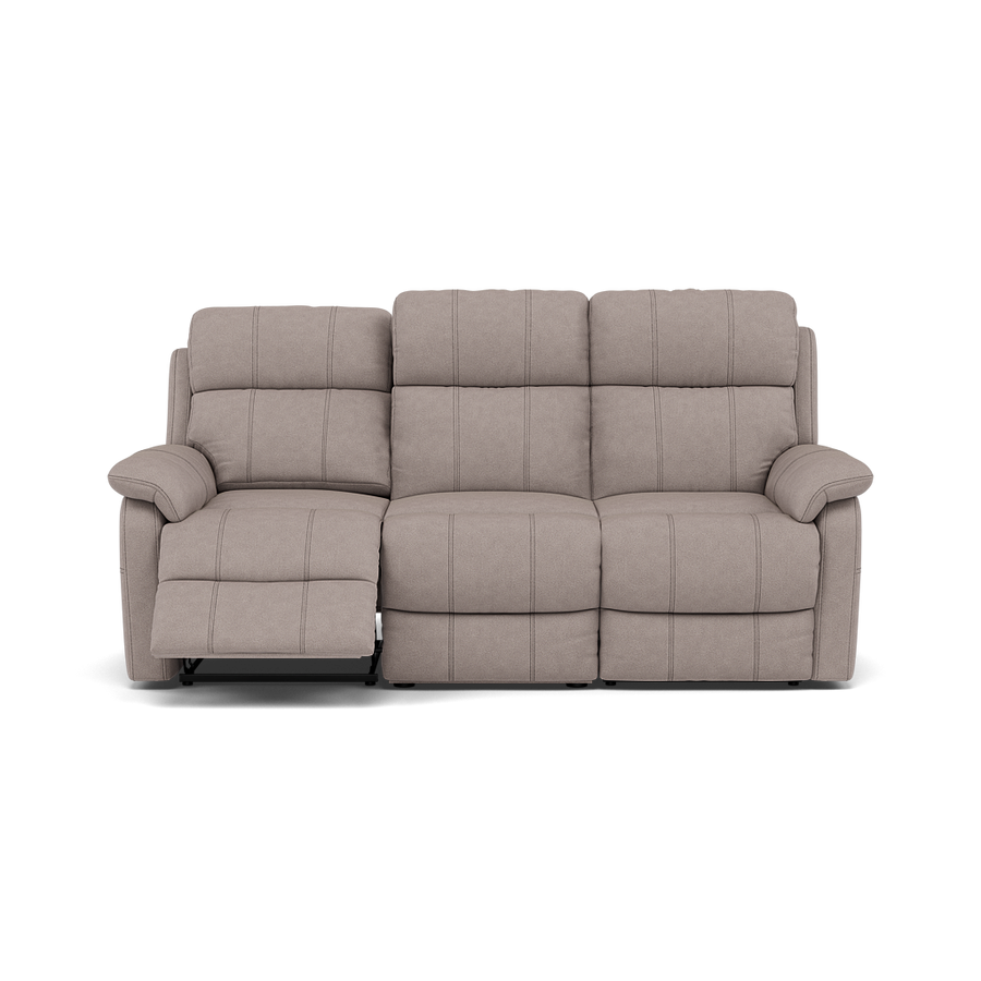 Fara 3 Seater Recliner Sofa - 3 Seater with 2 Power Recliners Fabric Sterling Home BFA-BLJ-22 DOVE GREY 1