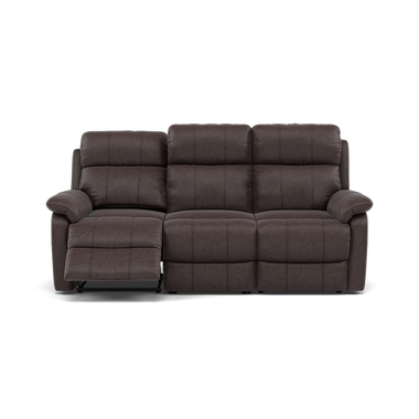 Fara 3 Seater Recliner Sofa - 3 Seater with 2 Power Recliners Fabric - Power Recliner with USB 3 Seater Sofas Sterling Home 4 BFA-BLJ-088 CHARCOAL GREY