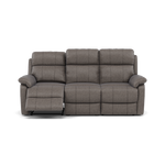 Fara 3 Seater Recliner Sofa - 3 Seater with 2 Power Recliners Fabric - Power Recliner with USB 3 Seater Sofas Sterling Home 5 BFA-BLJ-042 ELEPHANT