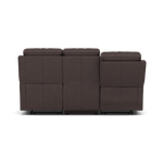 Fara 3 Seater Recliner Sofa - 3 Seater with 2 Power Recliners Fabric - Power Recliner with USB — BFA-BLJ-088 CHARCOAL GREY, gallery image 2