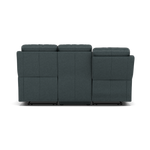 Fara 3 Seater Recliner Sofa - 3 Seater with 2 Power Recliners Fabric - Power Recliner with USB — BFA-BLJ-2047 LAKE GREEN, gallery image 2