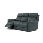 Fara 3 Seater Recliner Sofa - 3 Seater with 2 Power Recliners Fabric - Power Recliner with USB — BFA-BLJ-2047 LAKE GREEN, gallery image 3
