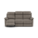 Fara 3 Seater Recliner Sofa - 3 Seater with 2 Power Recliners Fabric - Power Recliner with USB 3 Seater Sofas Sterling Home 10 BFA-MAD-03 DARK GREY