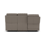 Fara 3 Seater Recliner Sofa - 3 Seater with 2 Power Recliners Fabric - Power Recliner with USB — BFA-MAD-03 DARK GREY, gallery image 2