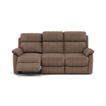 Fara 3 Seater Recliner Sofa - 3 Seater with 2 Power Recliners Fabric - Power Recliner with USB 3 Seater Sofas Sterling Home 11 BFA-MAD-05 DARK TAUPE